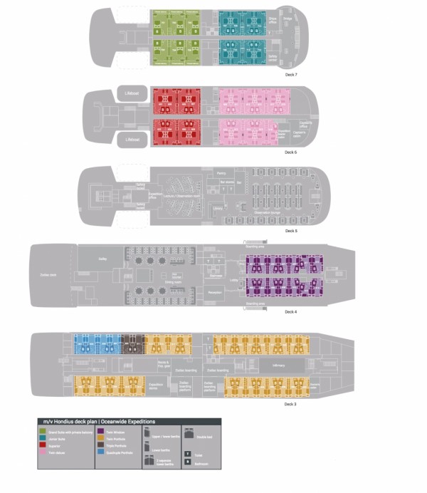 hondius-deck-plan