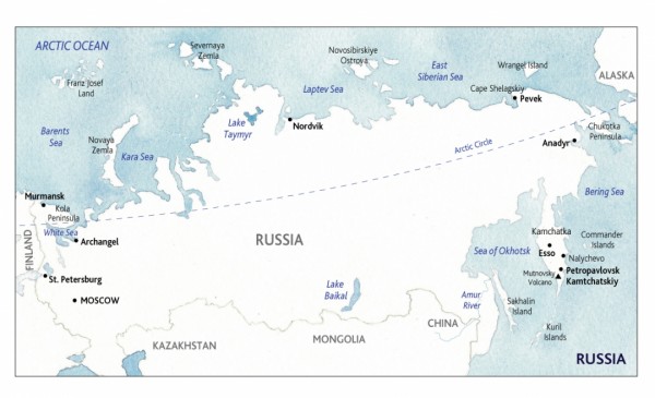 russia map